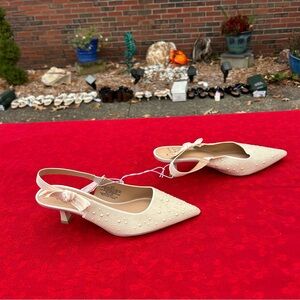 Women's Milan Slingback Heels - A New Day size 8.5  wedding guest classy